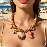 Deep Blue Sea Necklace
