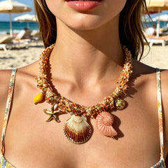 Deep Blue Sea Necklace