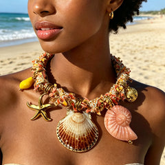 Deep Blue Sea Necklace