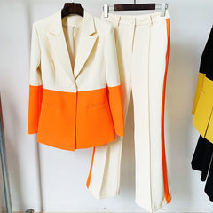 Nadia Blazer + Pants Suit
