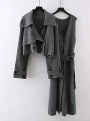 Conjunto de chaqueta y vestido Fiona