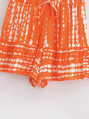 Solana Boho High-Waist Shorts