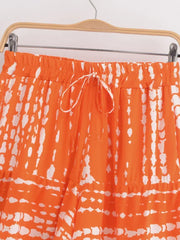 Solana Boho High-Waist Shorts