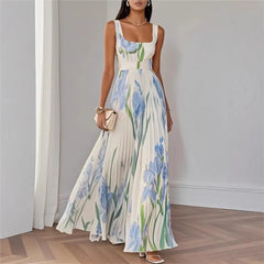 Lila Iris Bloom Maxi Dress