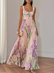 Lila Iris Bloom Maxi Dress