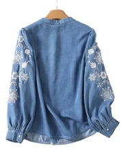Elena Denim Blouse