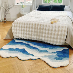 Sea Wave Tufted Rug