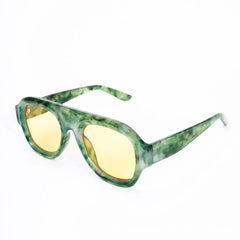 Aviator Sunglasses with Tinted Lenses