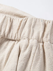 Men's Drawstring Straight Pants