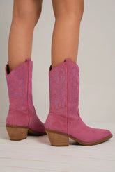 Beast Fashion Rhinestone Detail Point Toe Boots