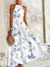 Bohemian Chic Floral Peplum Long Dress