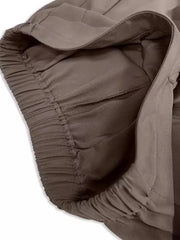 Summer Vibe Wide Leg Taupe Pants