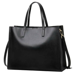 Classic Leather Handbag with Timeless Design and Spacious Interior