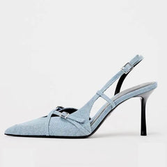 Slingback Pointed Toe Pumps