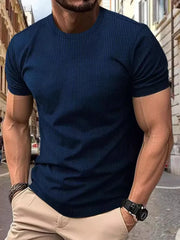 Essential Round Neck Tee for Him Full Fit Range