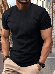 Essential Round Neck Tee for Him Full Fit Range