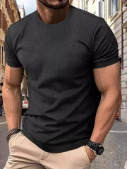 Essential Round Neck Tee for Him Full Fit Range