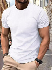 Essential Round Neck Tee for Him Full Fit Range
