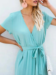Everyday Wrap Front Dress