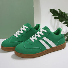 Round Toe Platform Sneakers