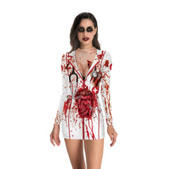 Halloween Cosplay Nurse Dress