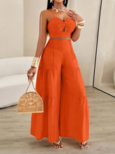 Halter Top And Pants Set