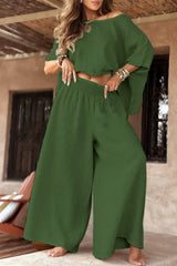 Loose Round-Neck Suit