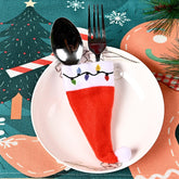 Christmas Small Hat Knife And Fork Bag