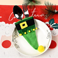 Christmas Small Hat Knife And Fork Bag
