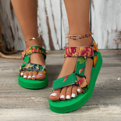 Open Toe Platform Sandals