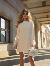 Zweiteiliger Federblazer und lange Hose