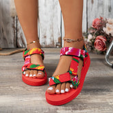 Open Toe Platform Sandals