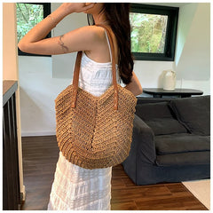 Nomadic Soul Boho Straw Bag