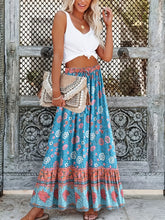 Round Neck Rayon Printed Dress