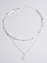 Multi-layered Pendant Necklace