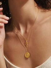 Collar de serpiente con ojo de demonio de doble capa