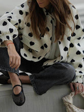 Klassische bedruckte Jacke