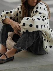 Klassische bedruckte Jacke