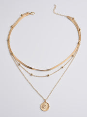 Multi-layered Pendant Necklace