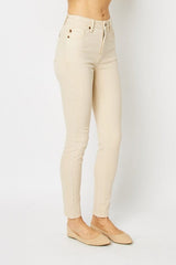 Judy Blue Dyed Tummy Control Skinny Jeans