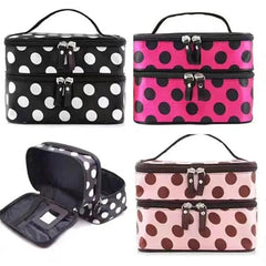 Large Capacity Travel Organizer Stylish & Practical Cosmetic Bag for Women