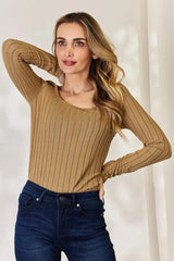 Minimalist Ribbed Top