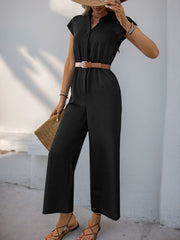 Modern Chic Wide-Leg Jumpsuit