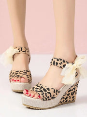 Open Toe Wedge Sandals