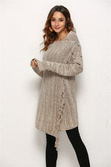 Serena Asymmetrical Hem Cardigan