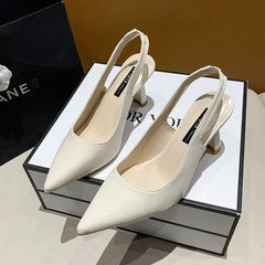 Point Toe Kitten Heels Pumps