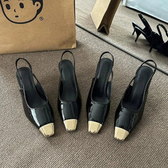 Point Toe Kitten Heels Pumps