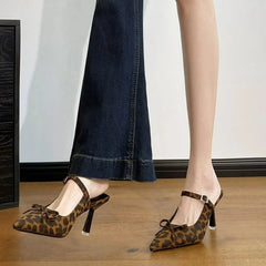 Point Toe Stiletto Sandals
