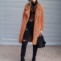 Abrigo de peluche Vicky