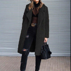 Abrigo de peluche Vicky